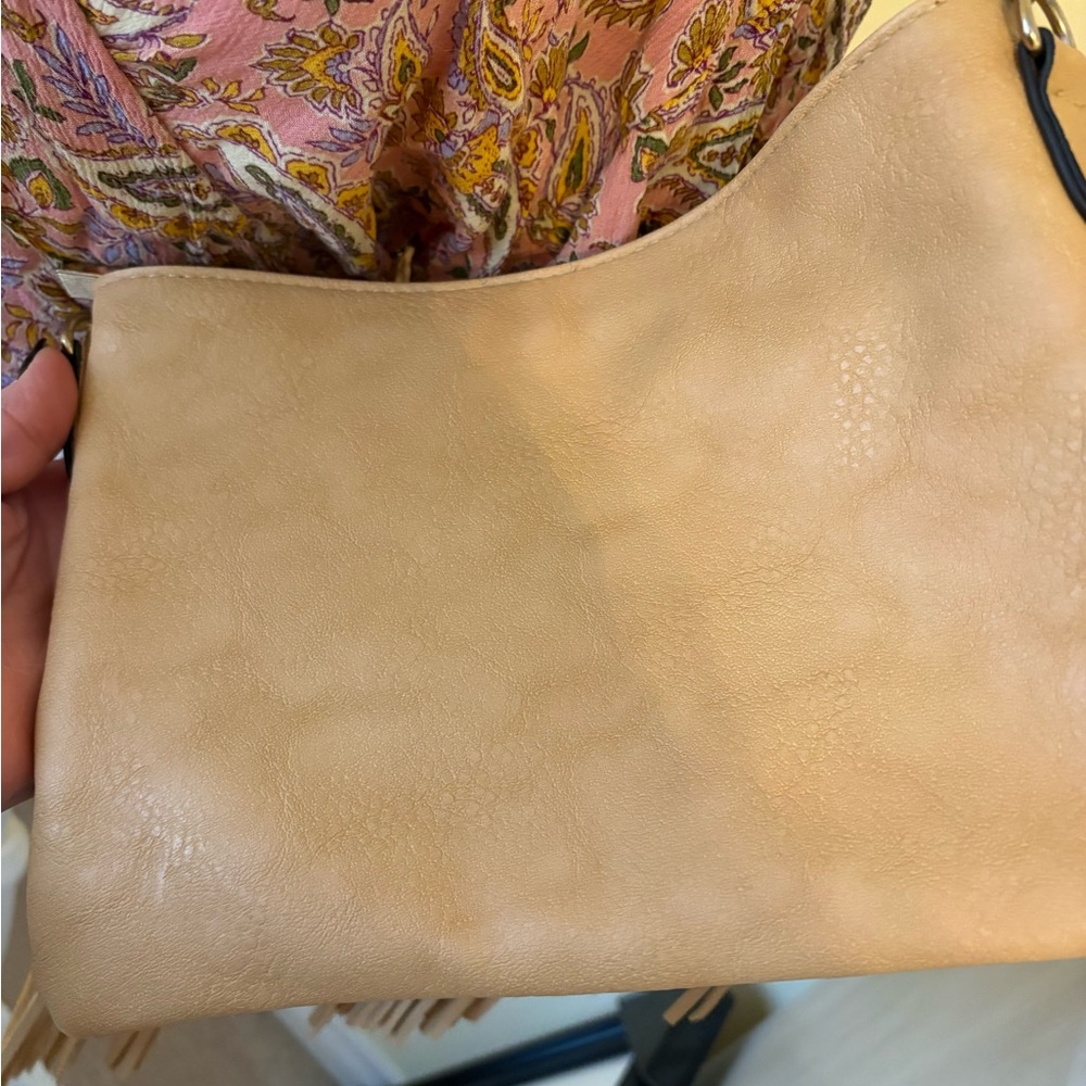Fringe Tan Bag - Picture 3 of 5